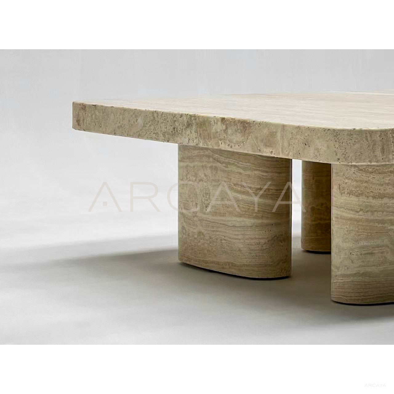 Wabi Sabi Travertine Coffee Table