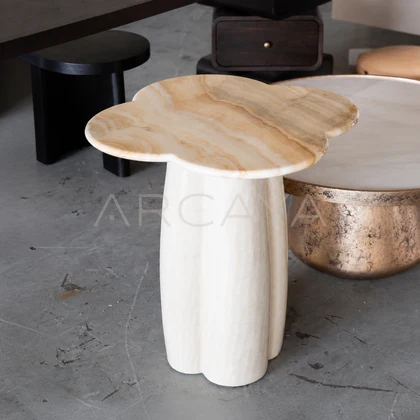 Haven Summit Side Table - front view 06