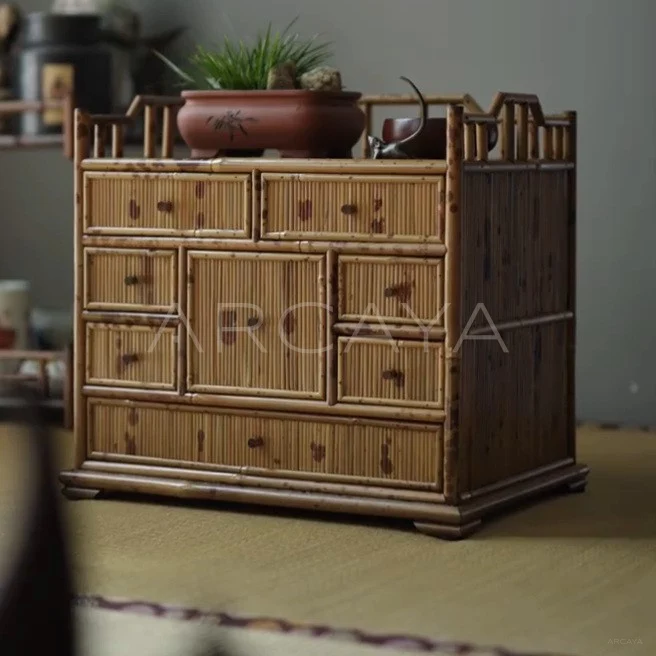 Tabletop Multi Drawer Treasure Chest — Storage - main