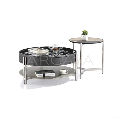 Maren Terra Coffee Table - product view on a white background 01