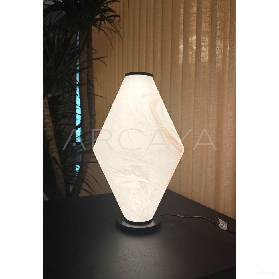 Stone Texture Diamond Table Lamp 96367