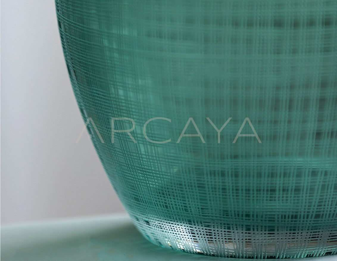 Geometric Glass Vase - scene