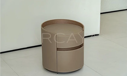 Orla Arc Nightstand - front view 02