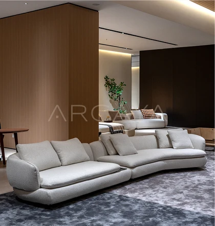 Orla Park Straight Sofa - front view 02