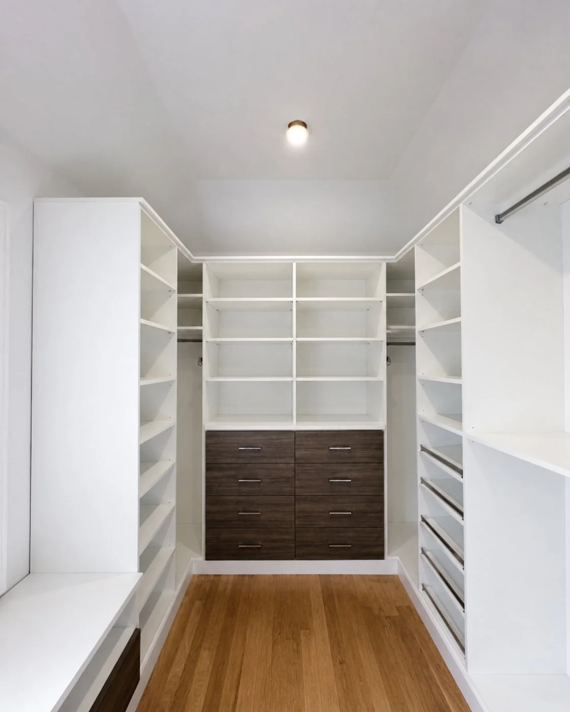 Custom closet installation 17