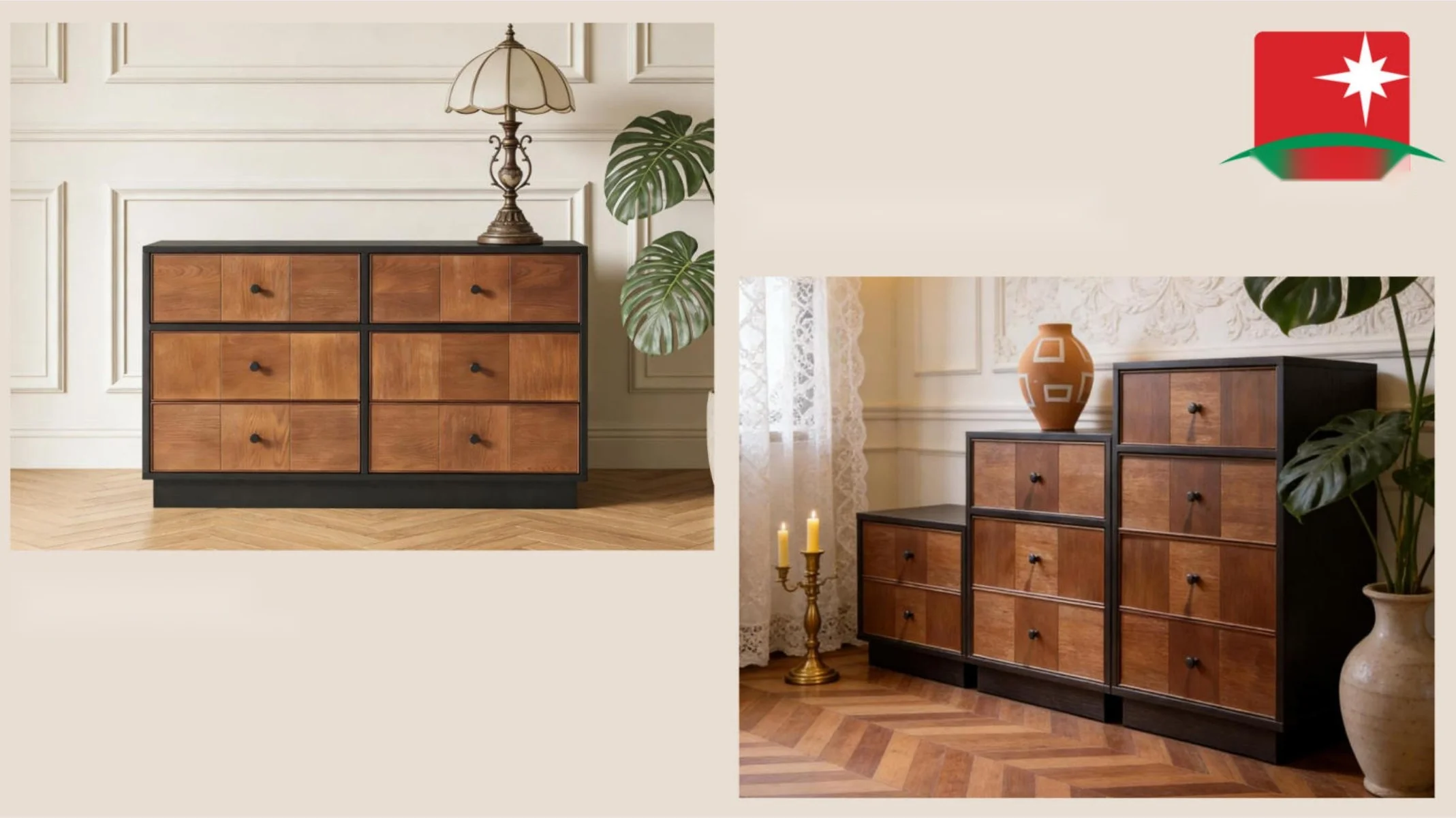 Atubi Cabinet ATKB020H in a finished interior.