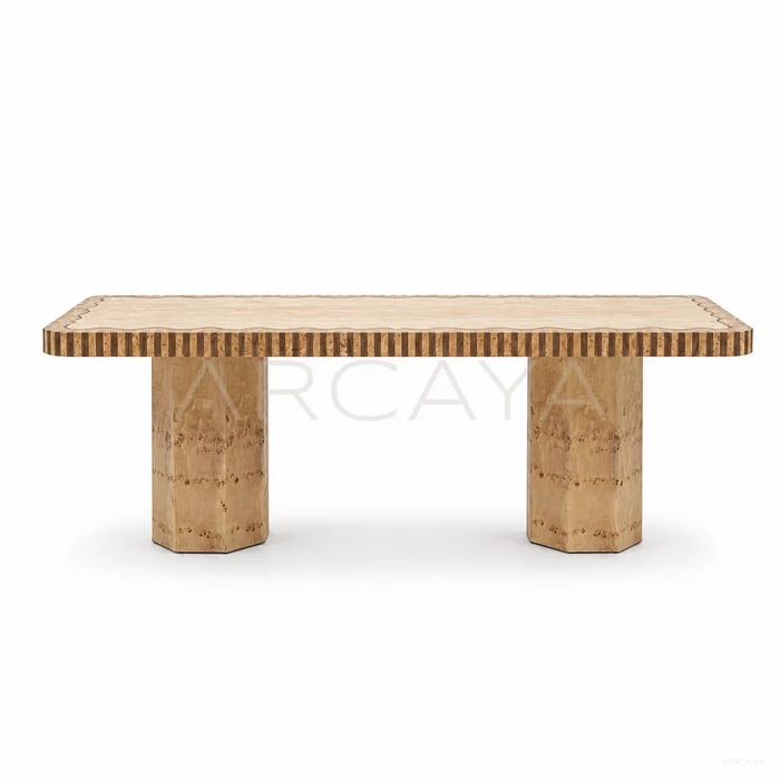 Haven Bay Dining Table - front view 01