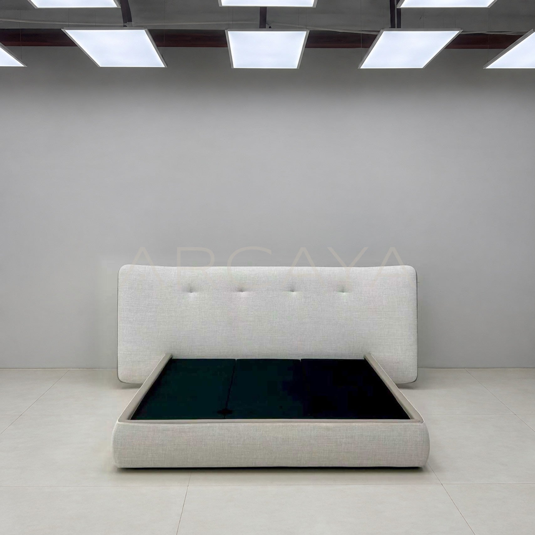 Levo Wide Headboard Bed - main