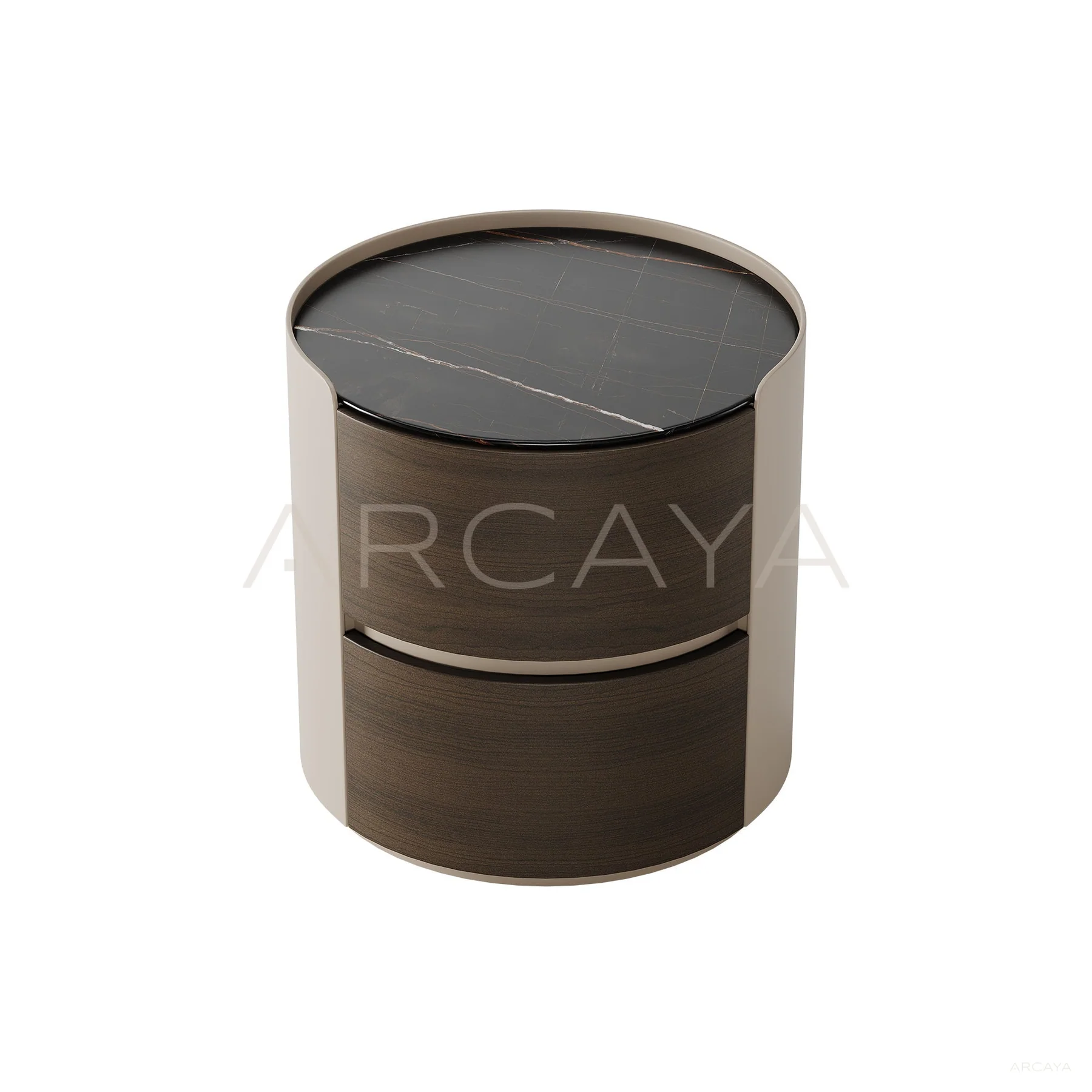 Alder Villa Nightstand - product view on a white background 01