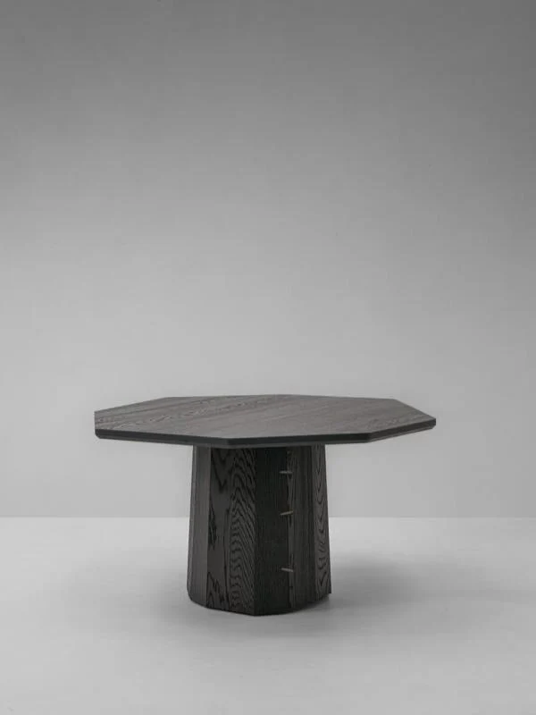 Calder Point Dining Table in a finished interior.