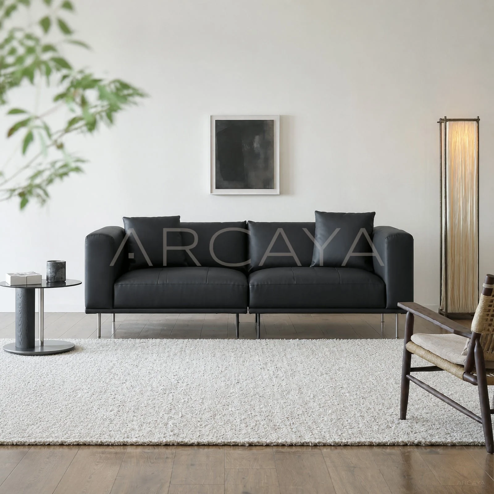 Elara Grove Straight Sofa - front view 01