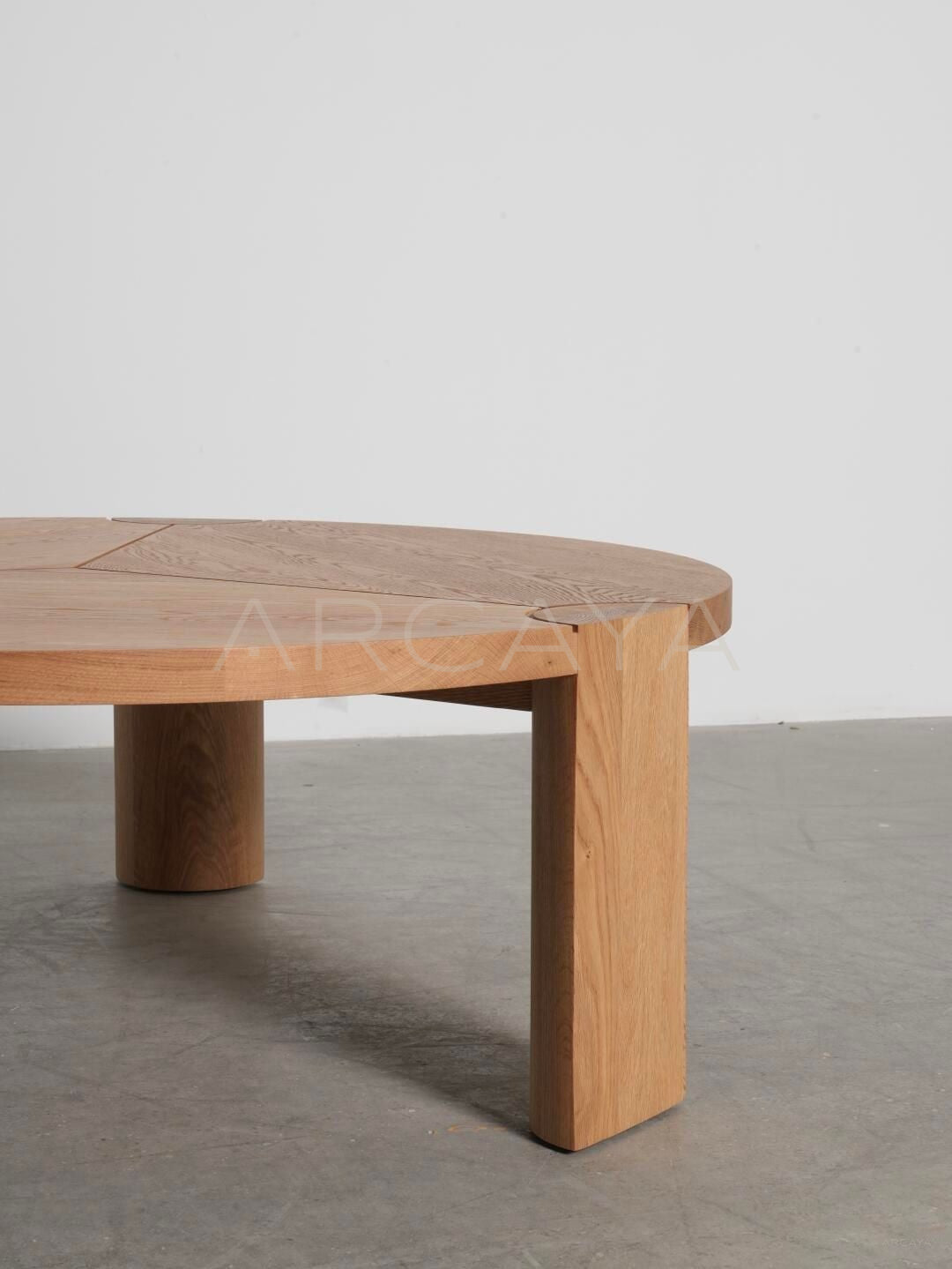 Oak Coffee Table - detail