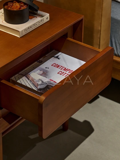 Riva Lumi Nightstand - front view 07