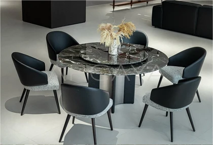 Nola Meadow Dining Table - front view 02