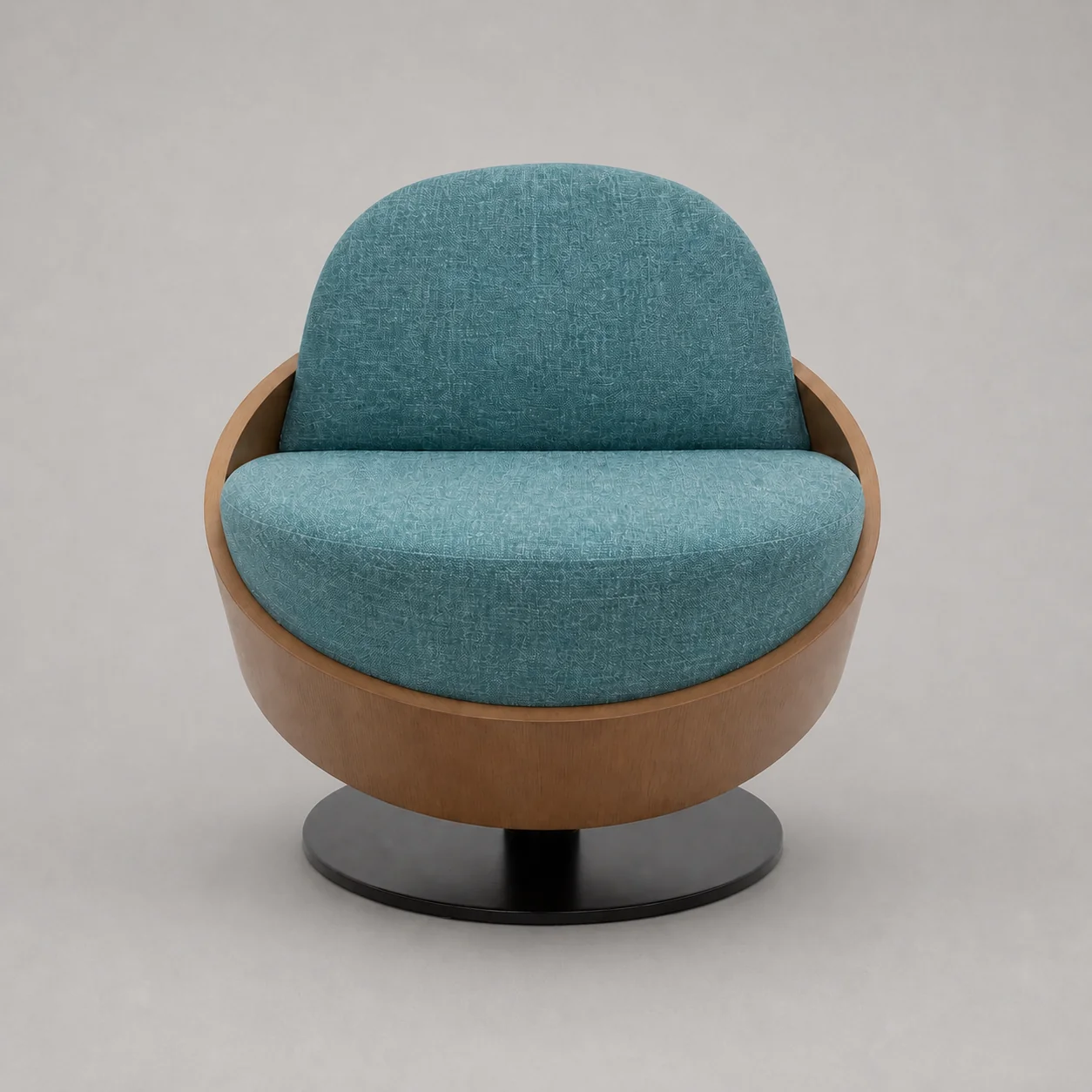 A00101 Lounge Chair in a finished interior.