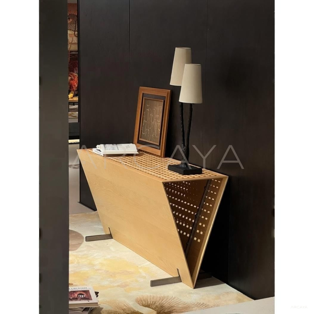 Jeaek Ocean V Shape Console Table