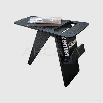 Mira Stone Coffee Table - front view 03