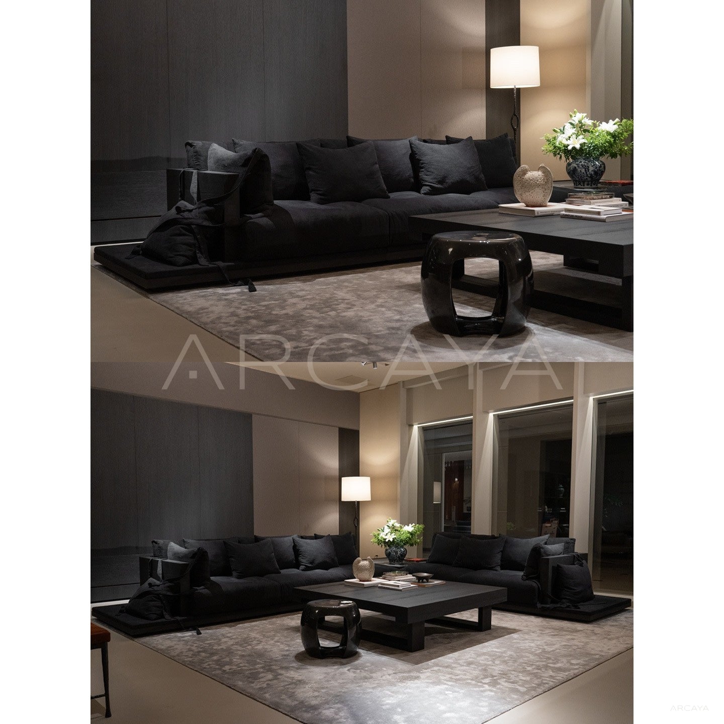 Natural Linen Sofa