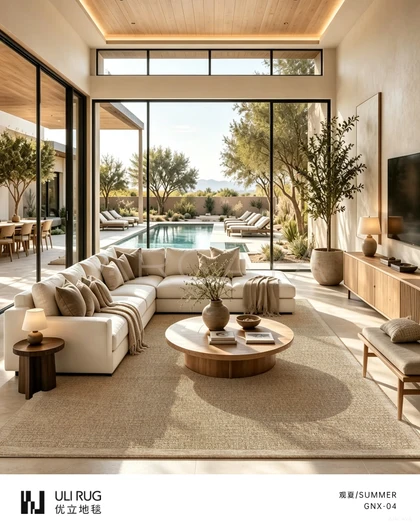 Summer Bloom Area Rug — product view 01