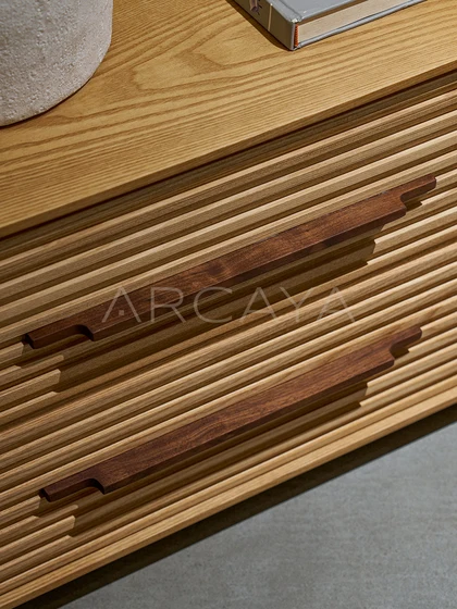 Riva Lumi Nightstand - front view 11