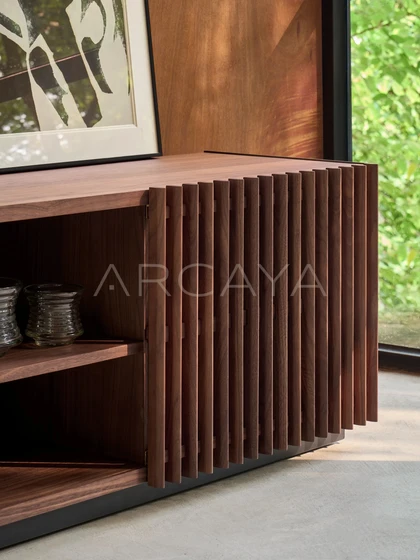 Alba Hill Media Console — interior view 07