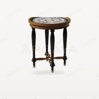 Liam Painted Side Table — view 01