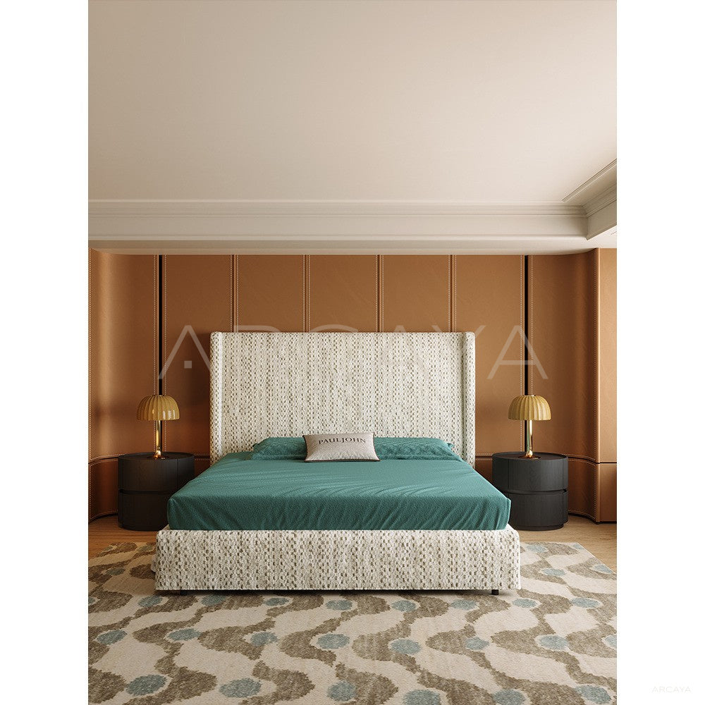 High Headboard Bed - scene