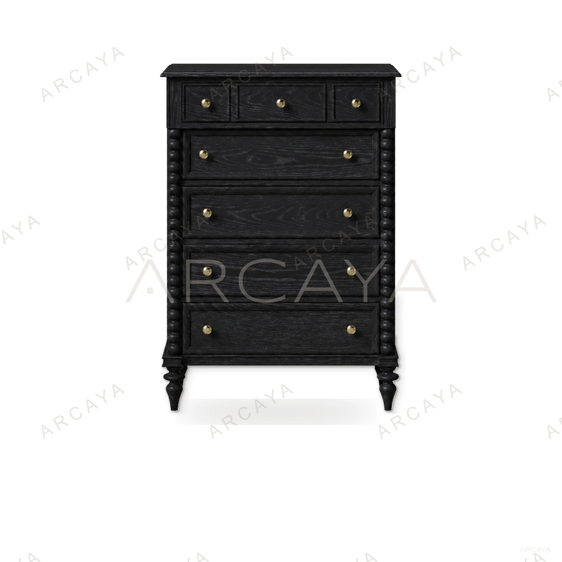 Grace Five-Drawer Chest — view 03