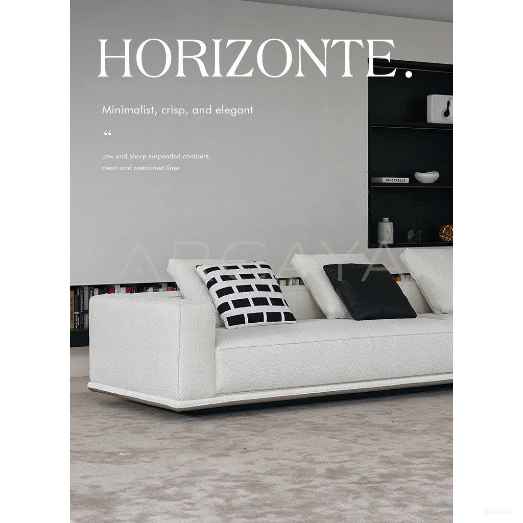 Large Minimalist Sofa in detail