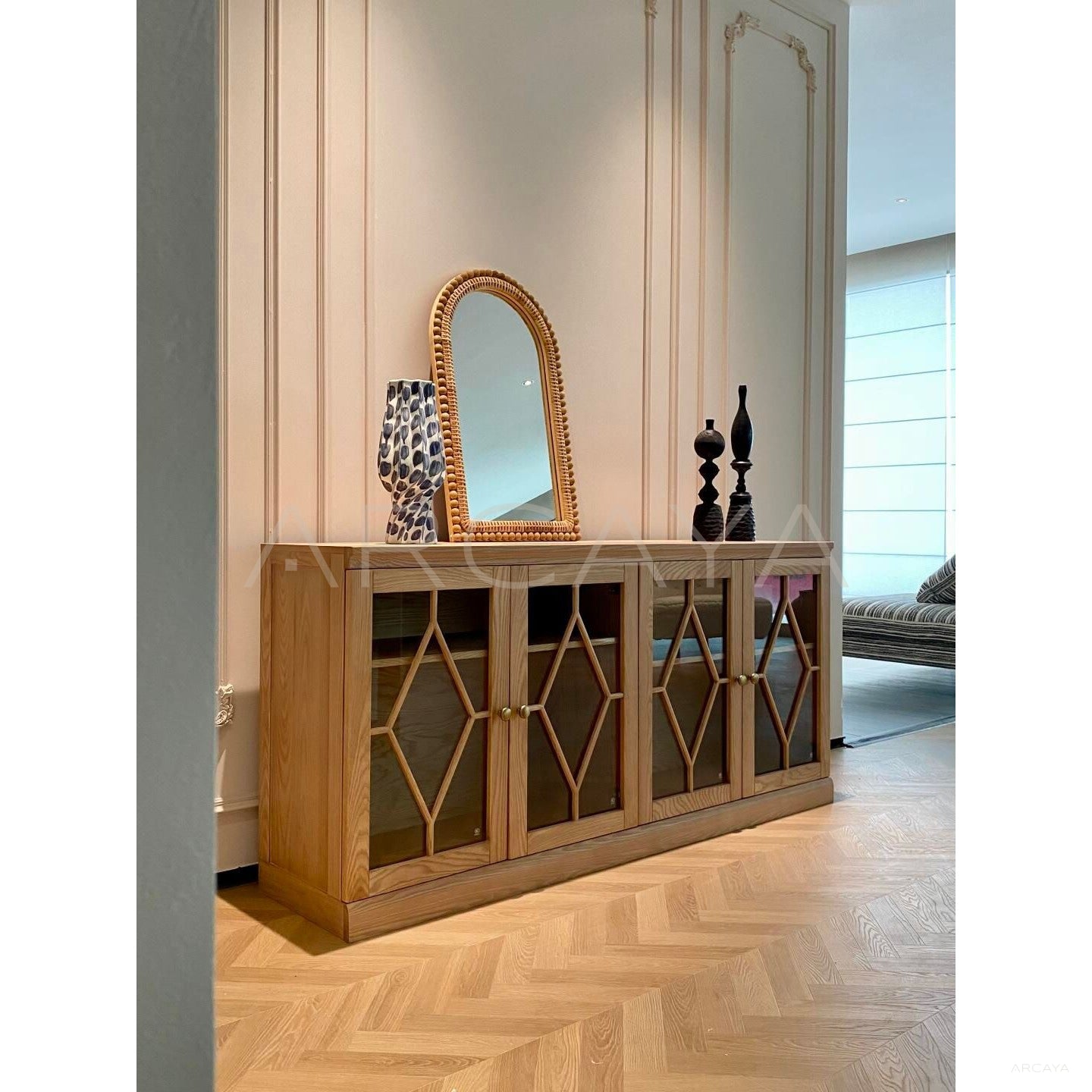 Natural Style Solid Wood Chest Of Drawers - scene