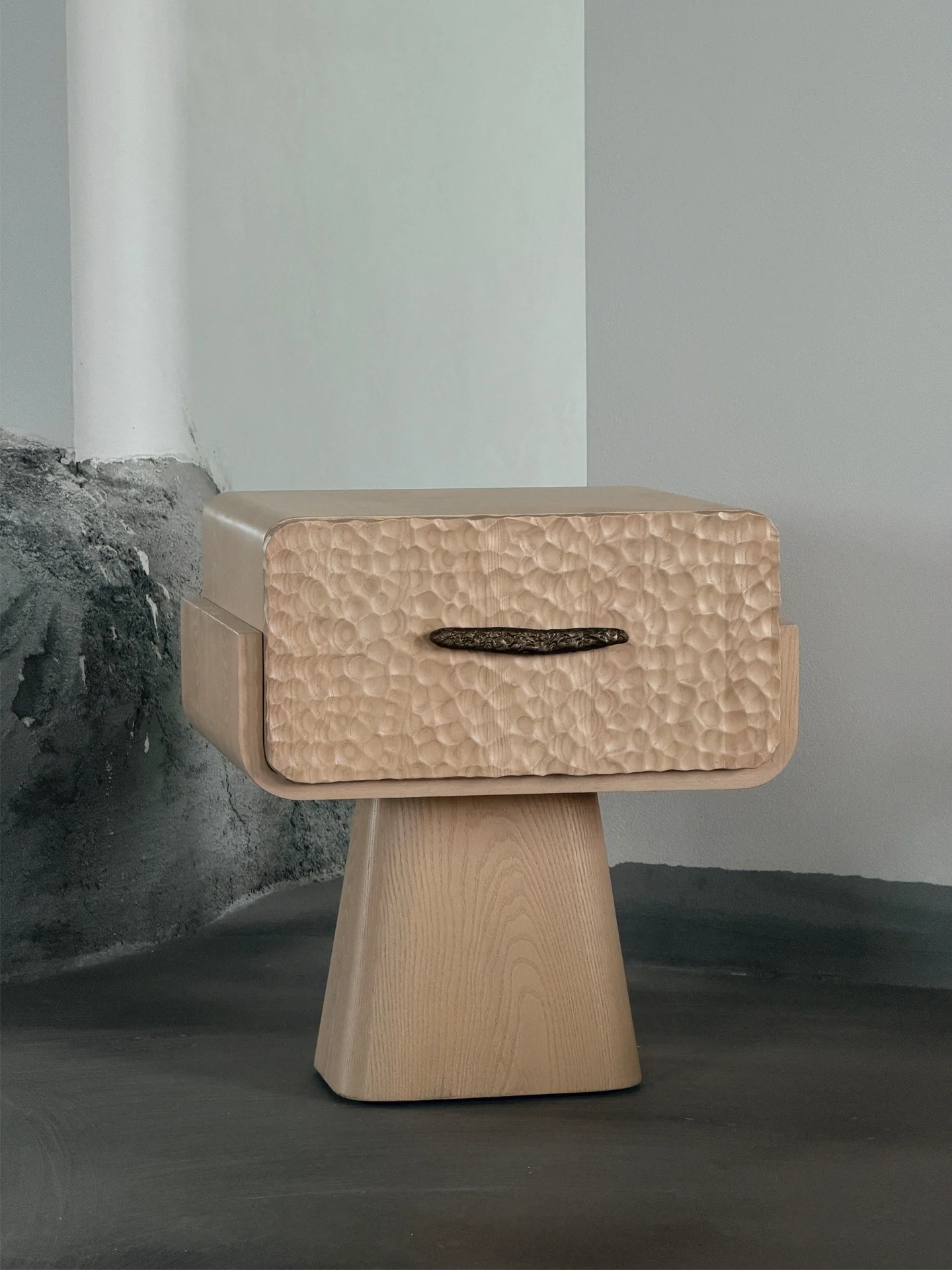 A00013 Nightstand in a finished interior.