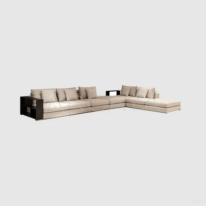 Petra Cove Straight Sofa - front view 05