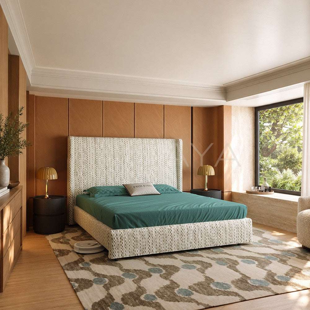 High Headboard Bed - main