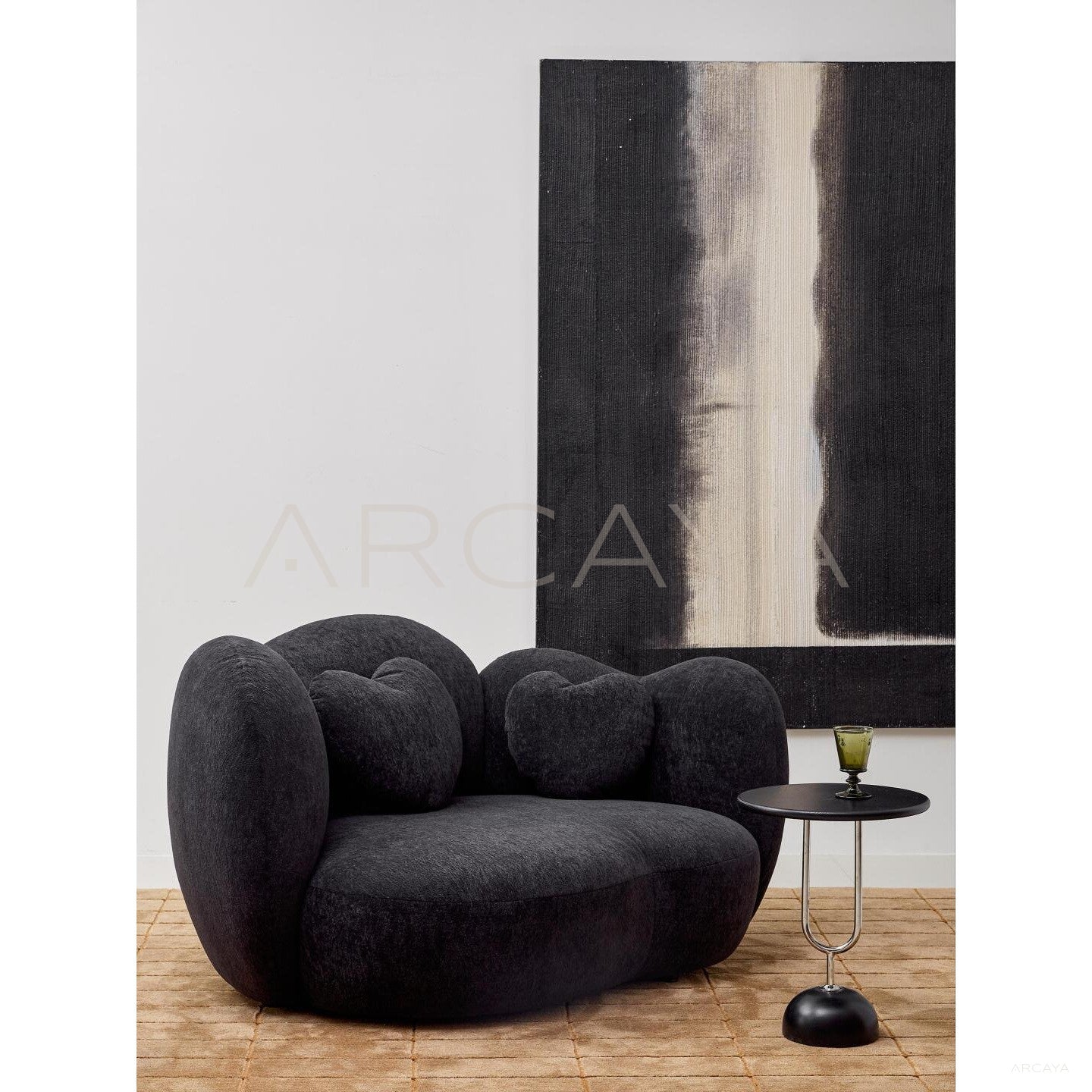 Nian Black Sofa