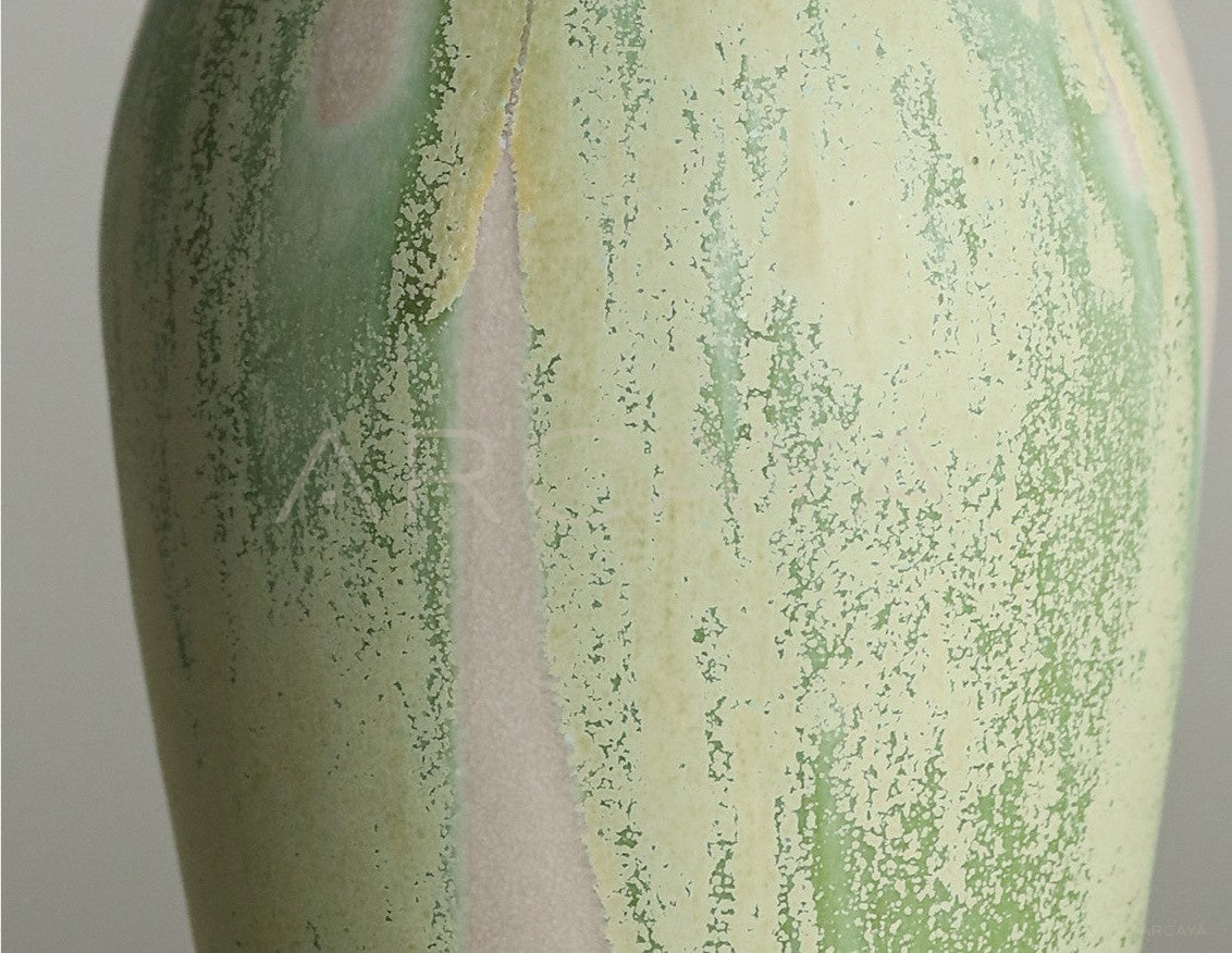 Wabi Sabi Drip Glaze Gradient Ceramic Vase - scene