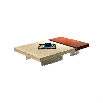 Luma Oak Coffee Table - product view on a white background 01