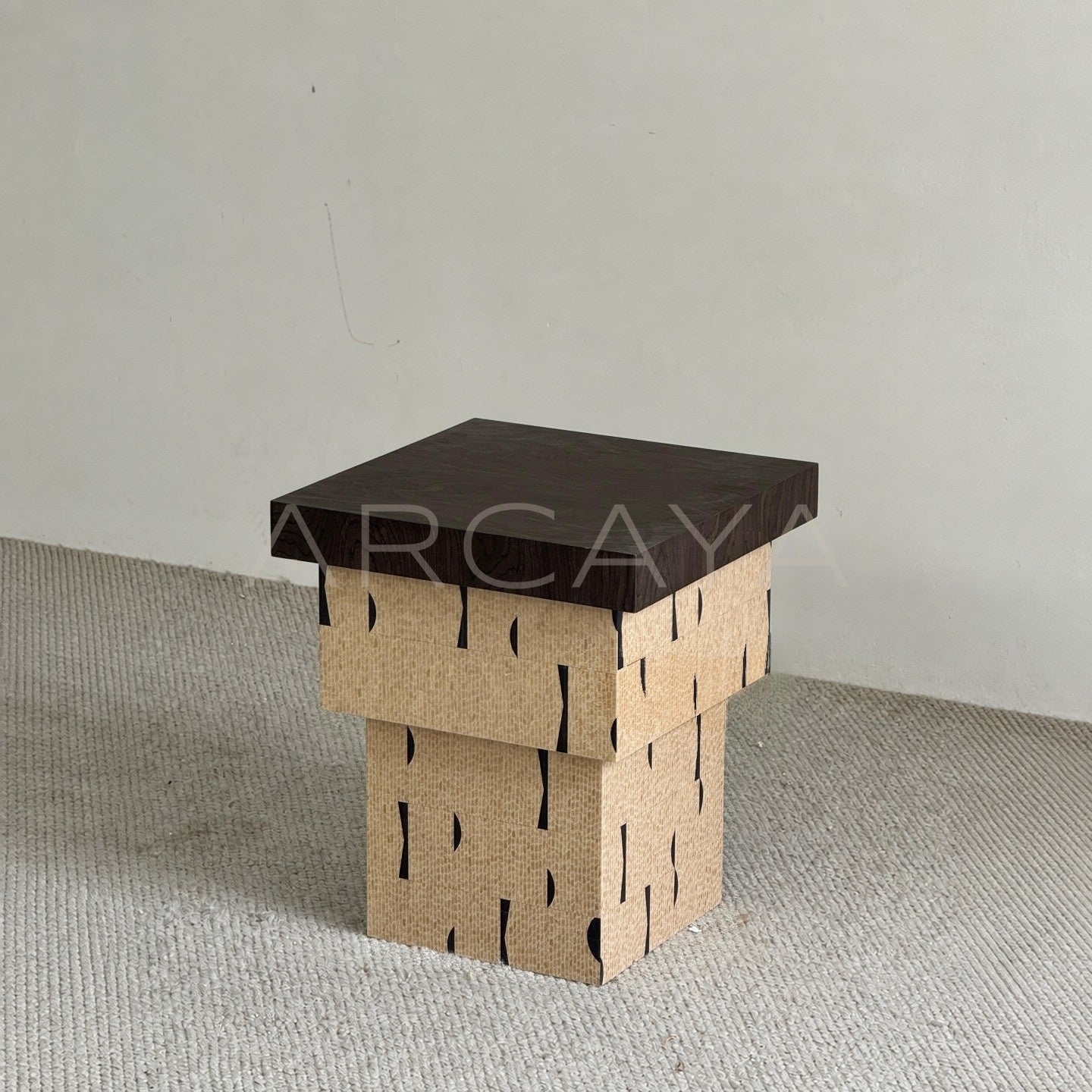 New Year Wood Side Table