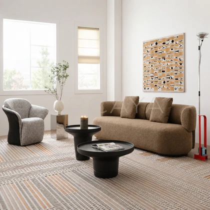 Elara Lumi Straight Sofa - product view 02