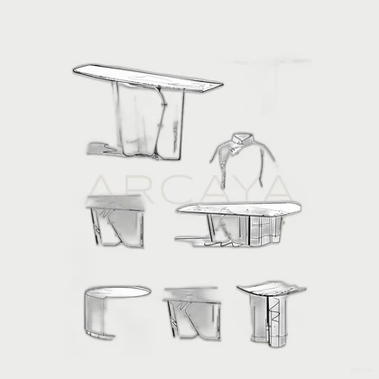 Harbor Form Decorative Object — neutral background 01