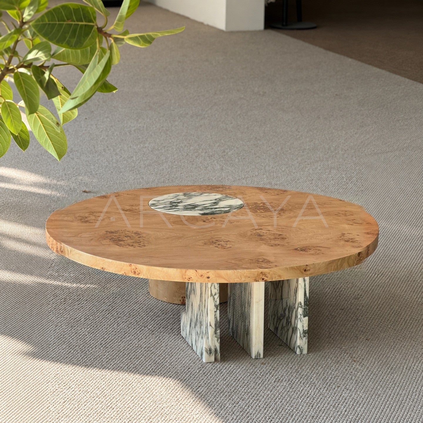 Natural Tone Coffee Table