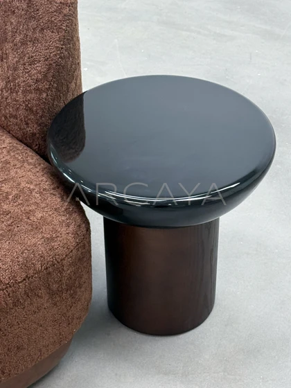 Amara Linen Curved Sofa - product view 04