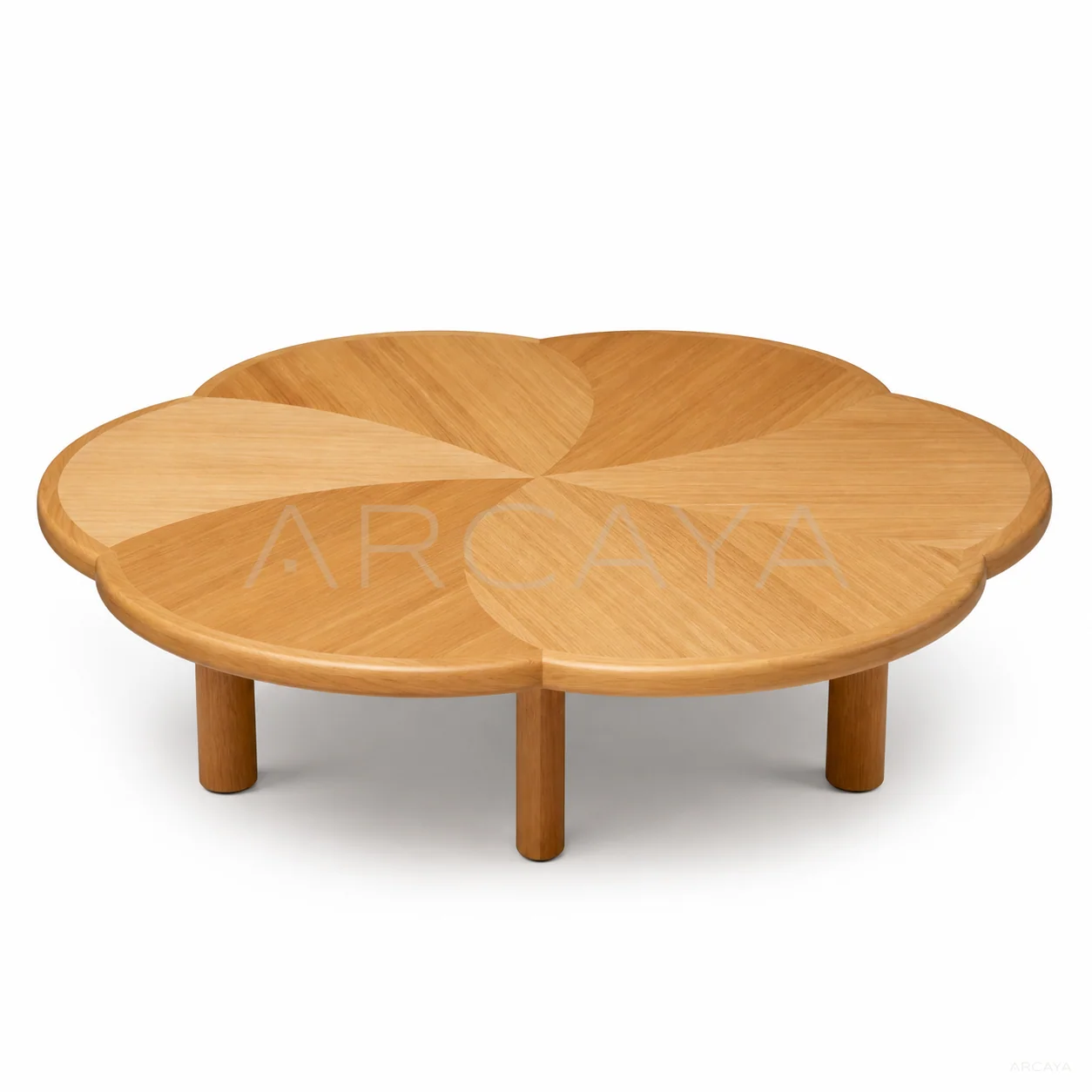 Fiera Oak Coffee Table - front view 01