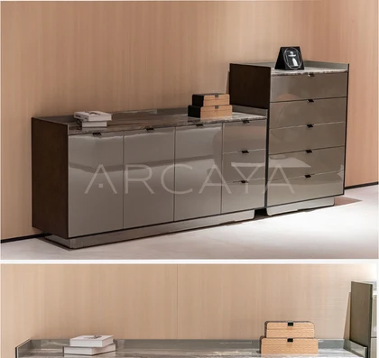 Luma Ivory Cabinet - front view 02