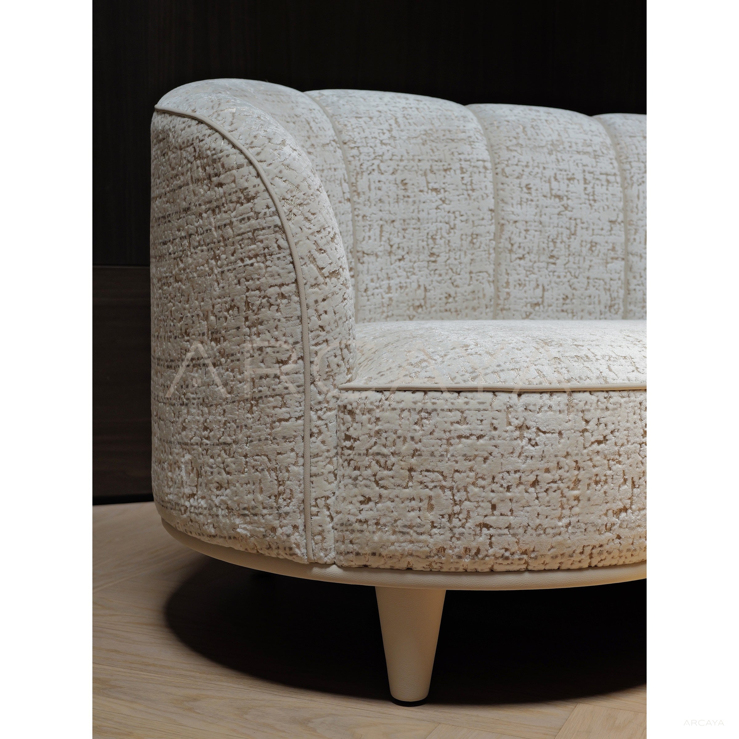 Textured Art Lounge Sofa - scene