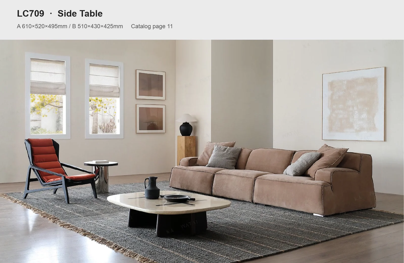 One silhouette. Your dimensions, comfort and finish.