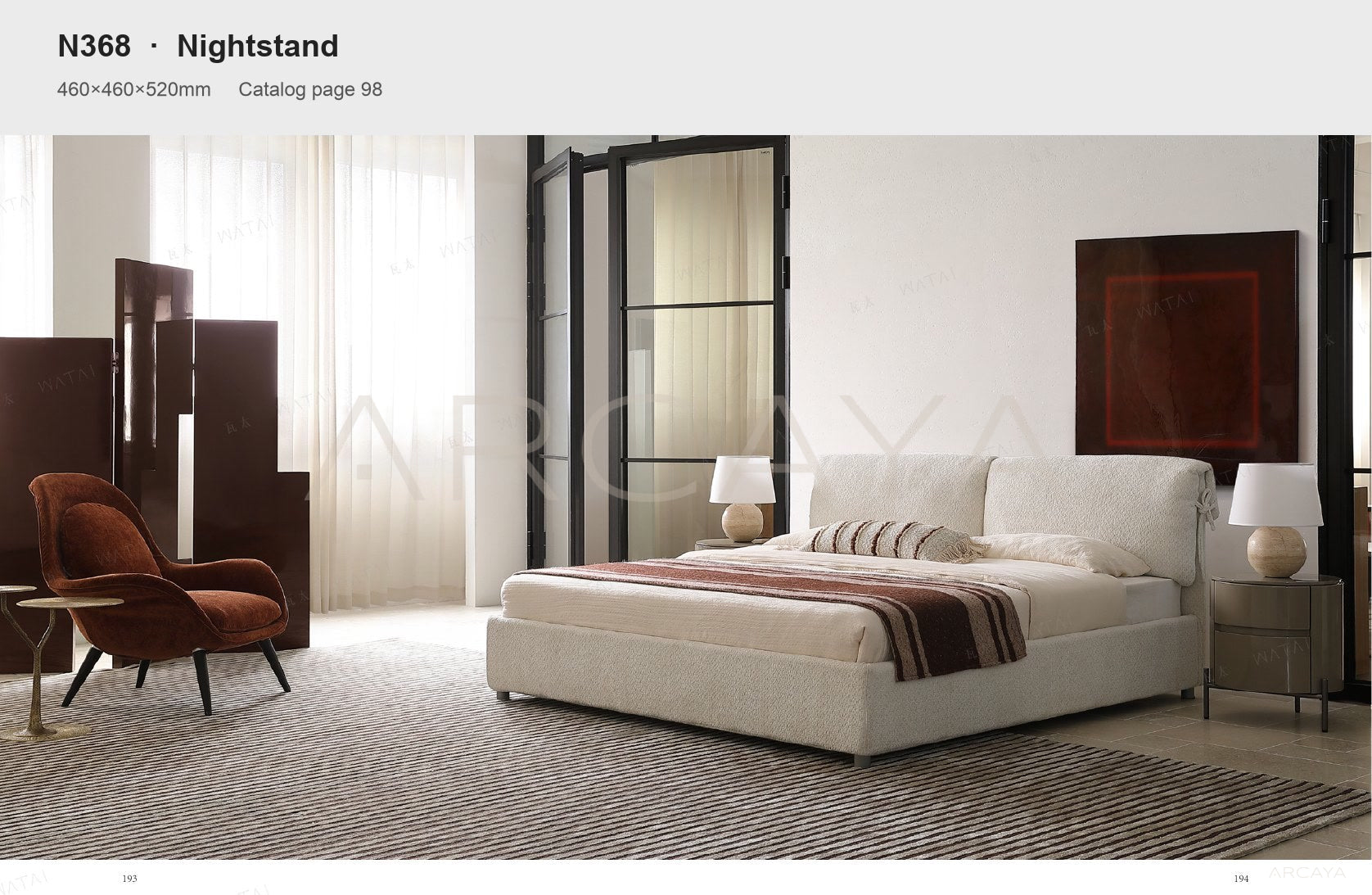 Celine Pearl Nightstand