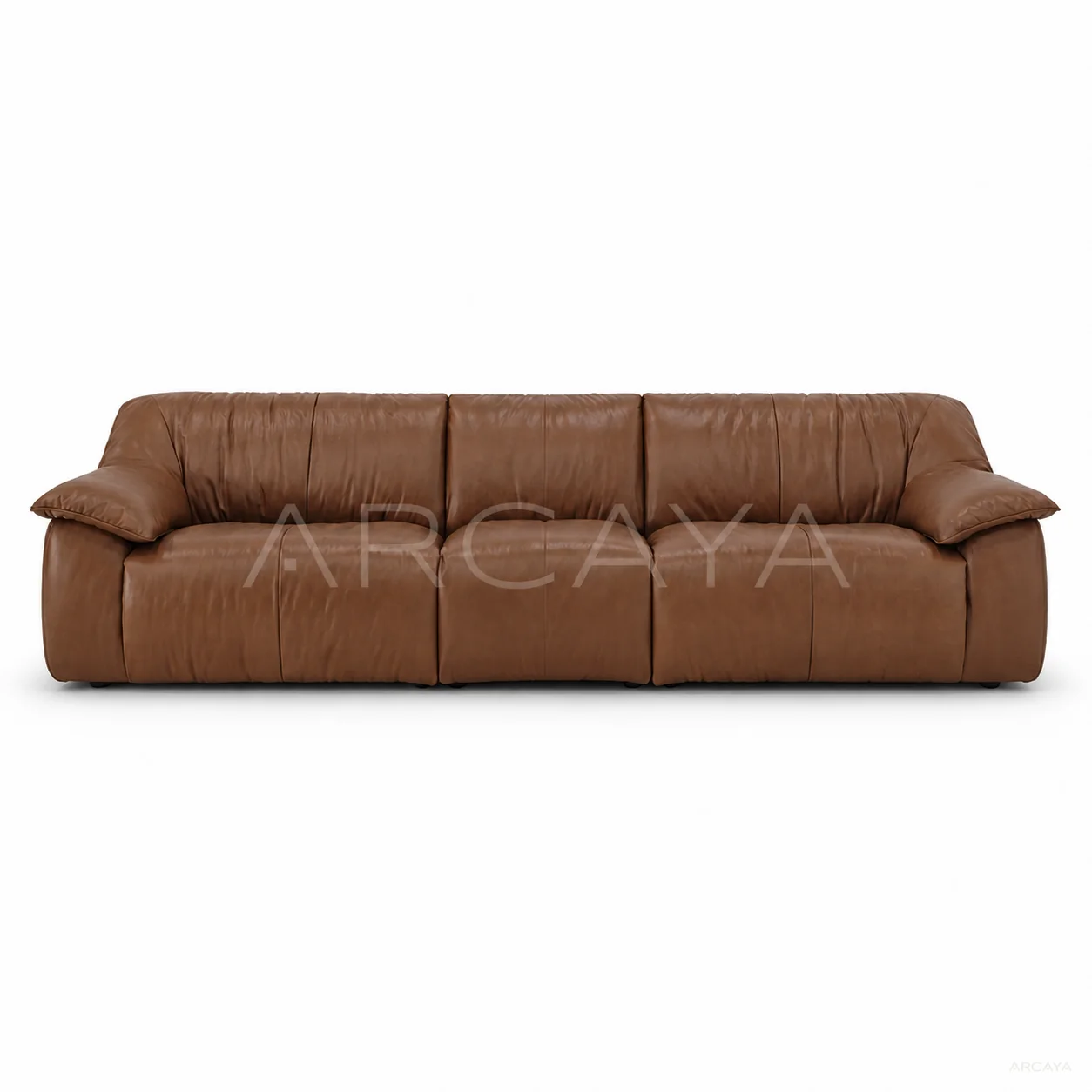 Isla Vale Straight Sofa - product view with realistic grounded contact shadow