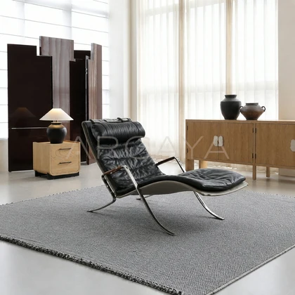 Amara Noir Armchair - front view 03