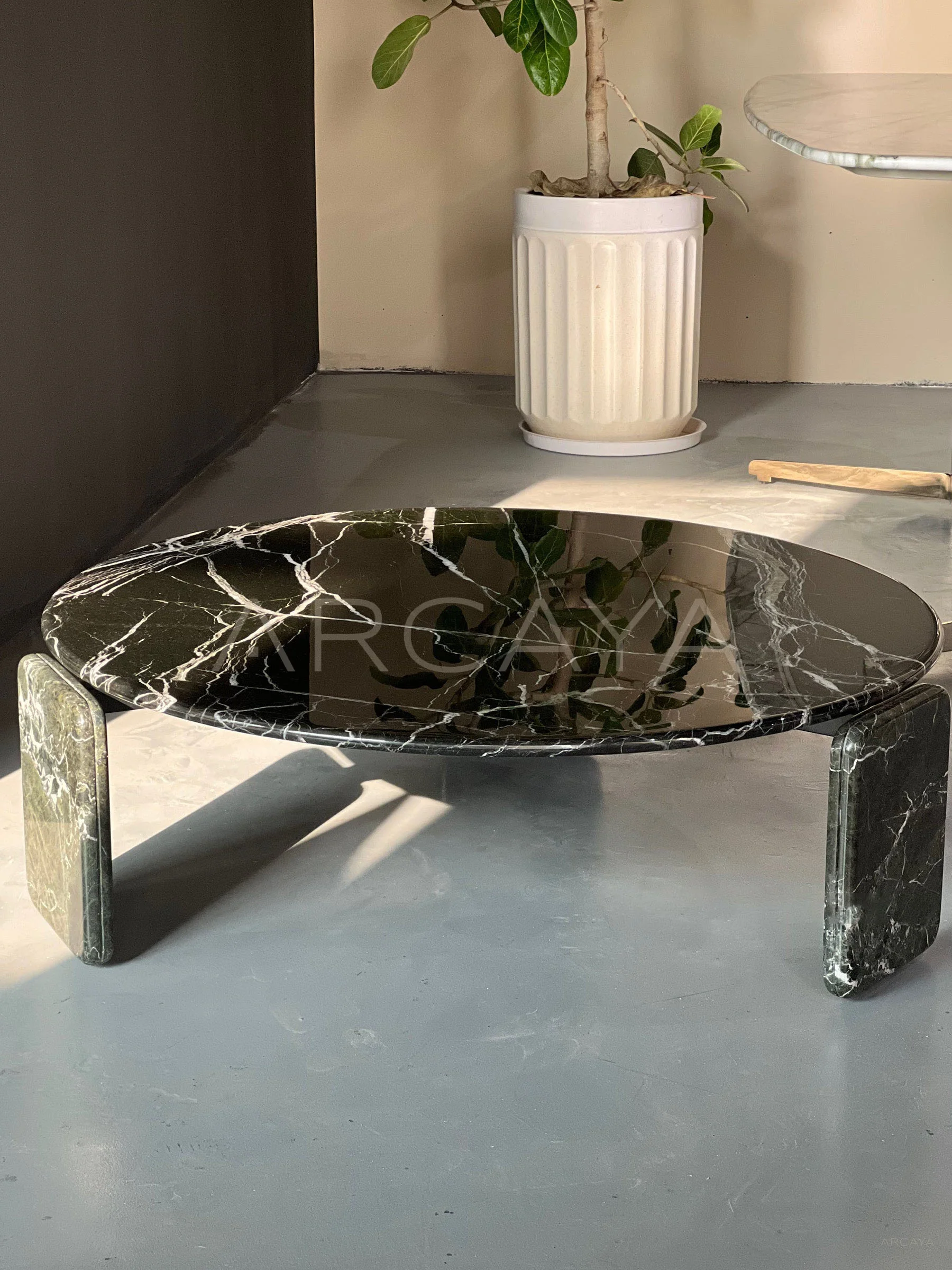 Dahlia Wells Coffee Table - styled interior view 01