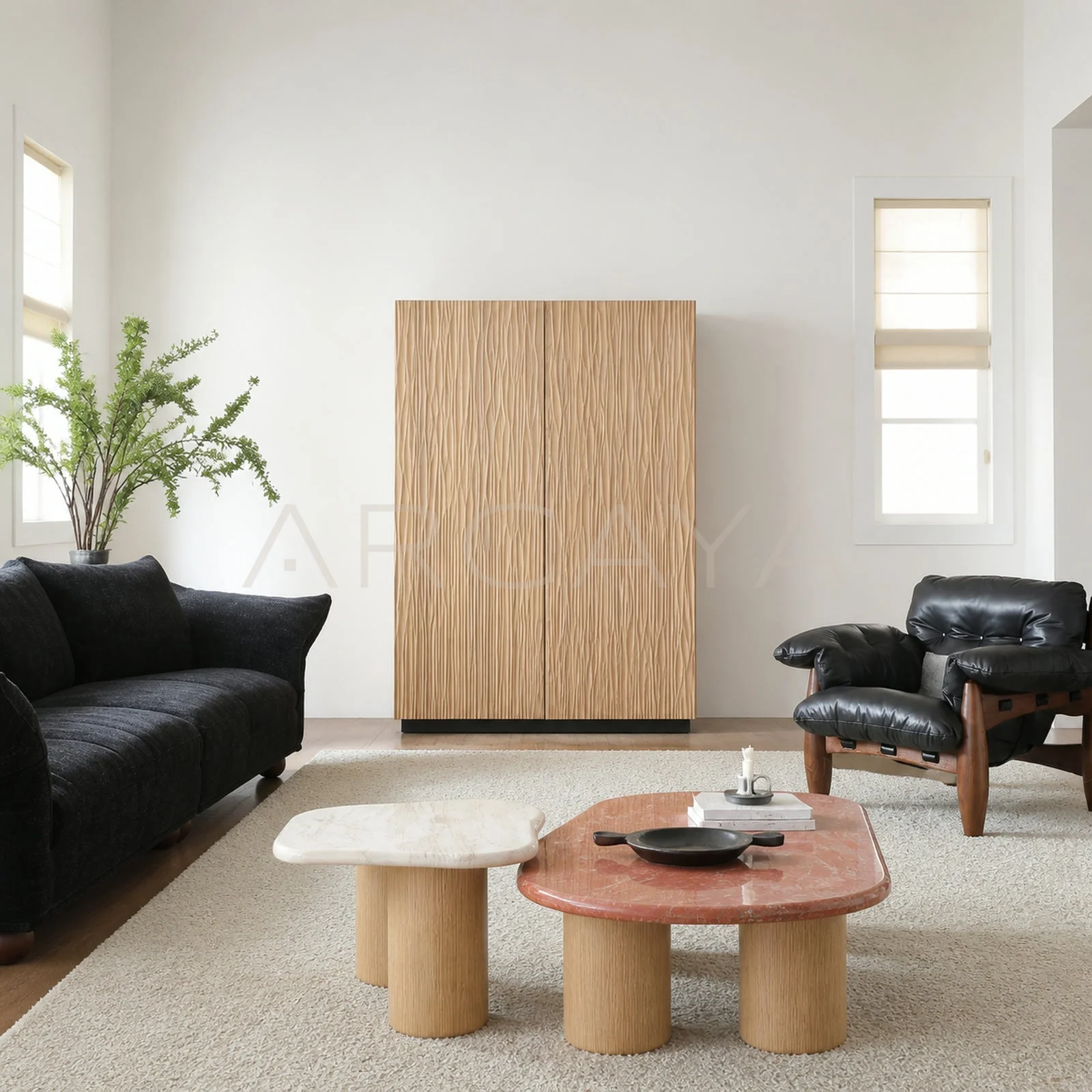 Bellamy Arc Cabinet - front view 01